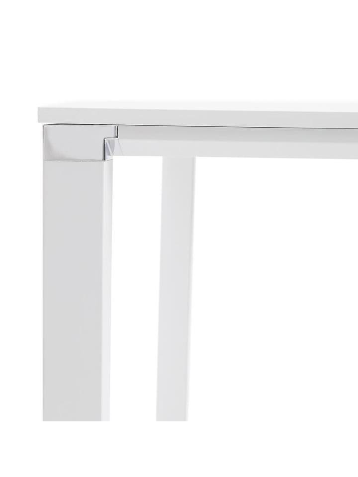 KADIMA DESIGN Schreibtisch Quadrat 140x140 cm modern funktional, Bürotisch in Weiß günstig kaufen