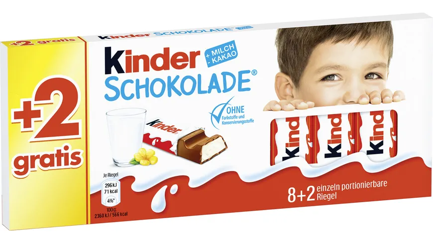 kinder Schokolade 100 g