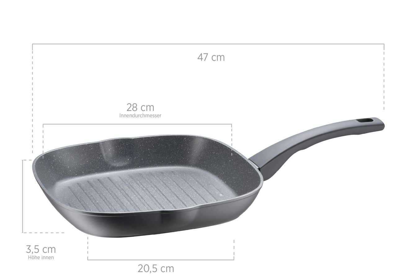 Mäser Serie Leonis, Grillpfanne 28 cm