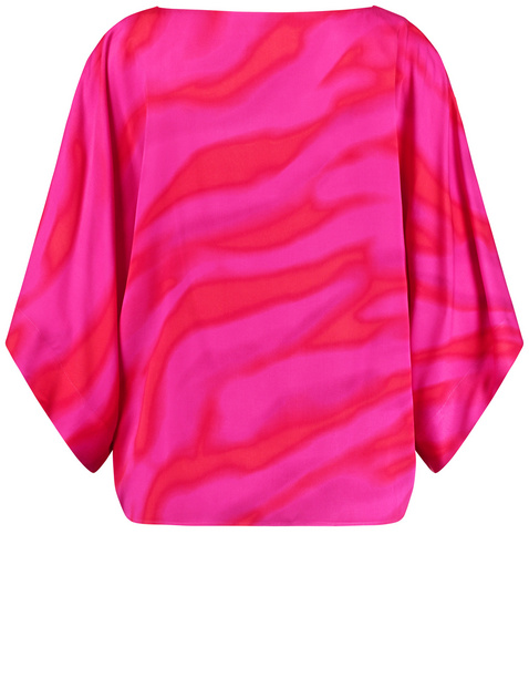 Lässige Bluse aus edlem Satin