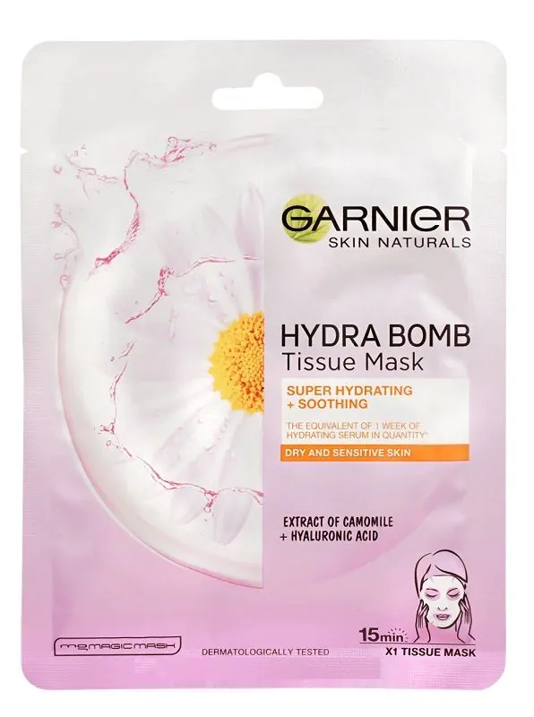 Garnier Skin Naturals Moisture Bomb Beroligende Sheet Mask