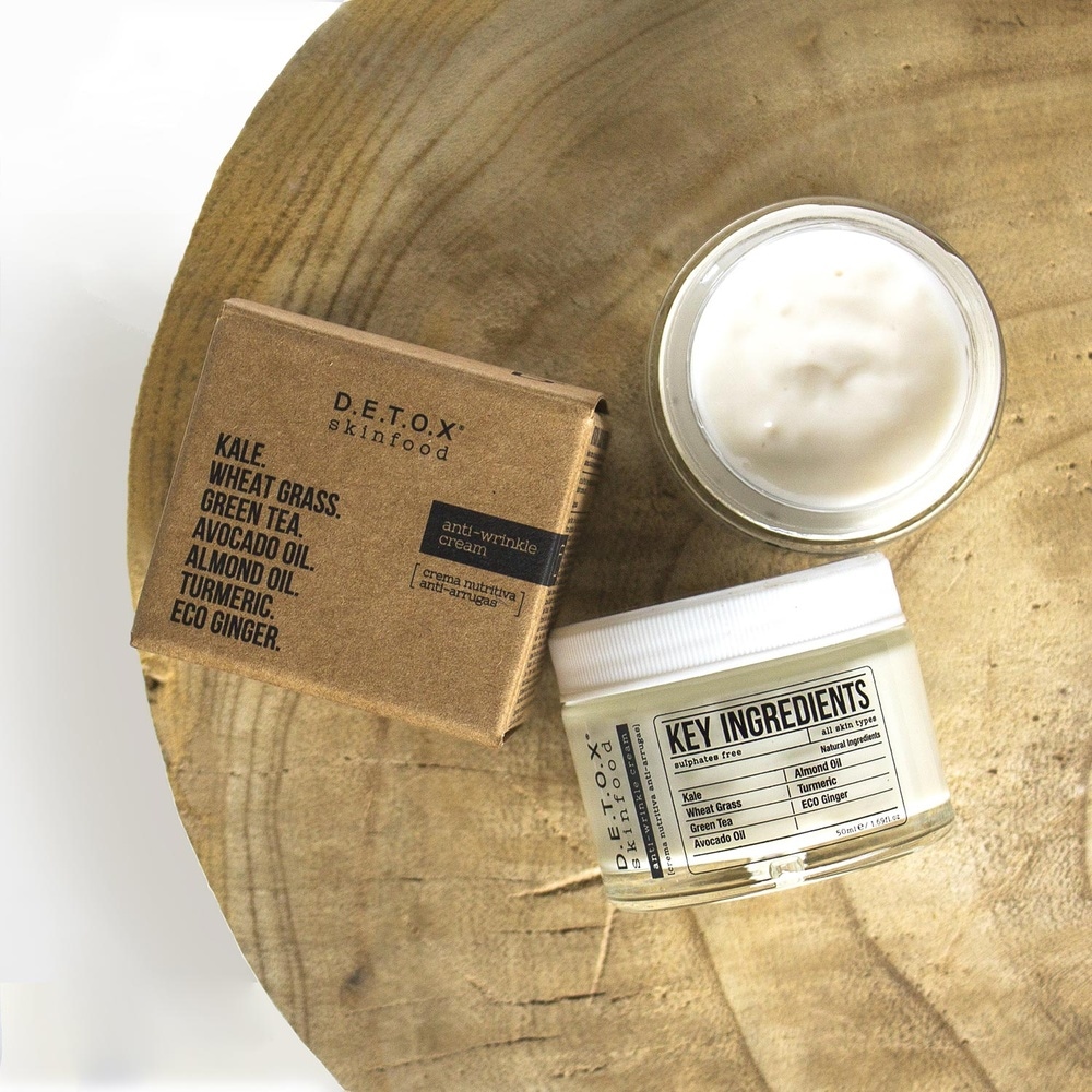Detox Skin Food CREME ANTI RIDES  - Gingembre Crème visage anti rides