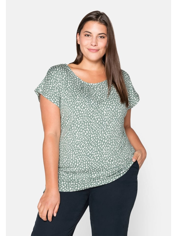 sheego Shirt in eukalyptus günstig kaufen