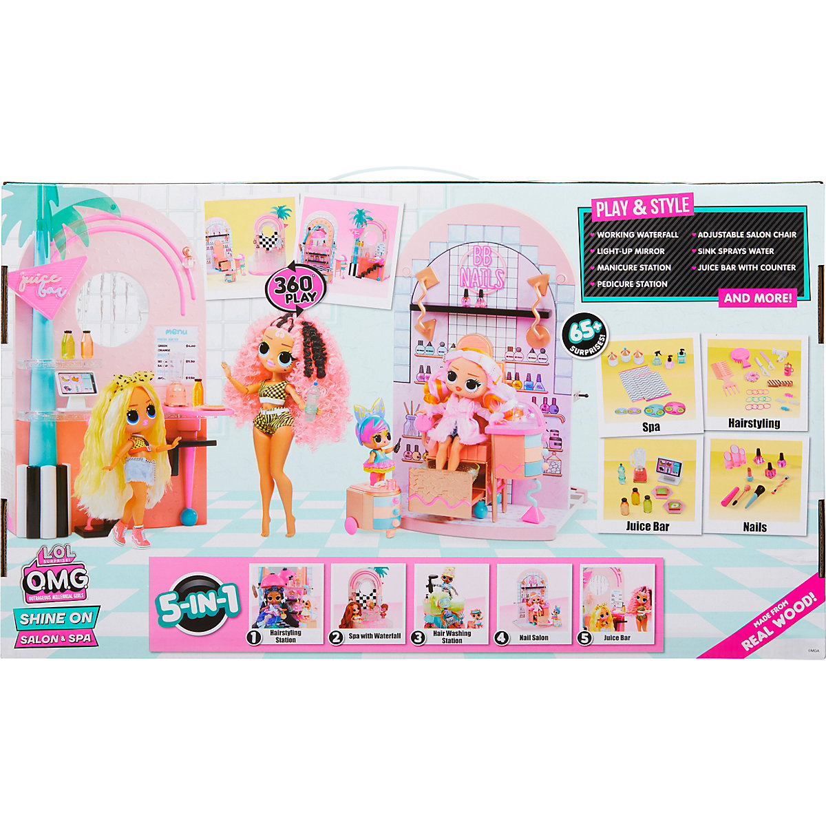 L.O.L. Surprise! Shine On Salon & Spa Set