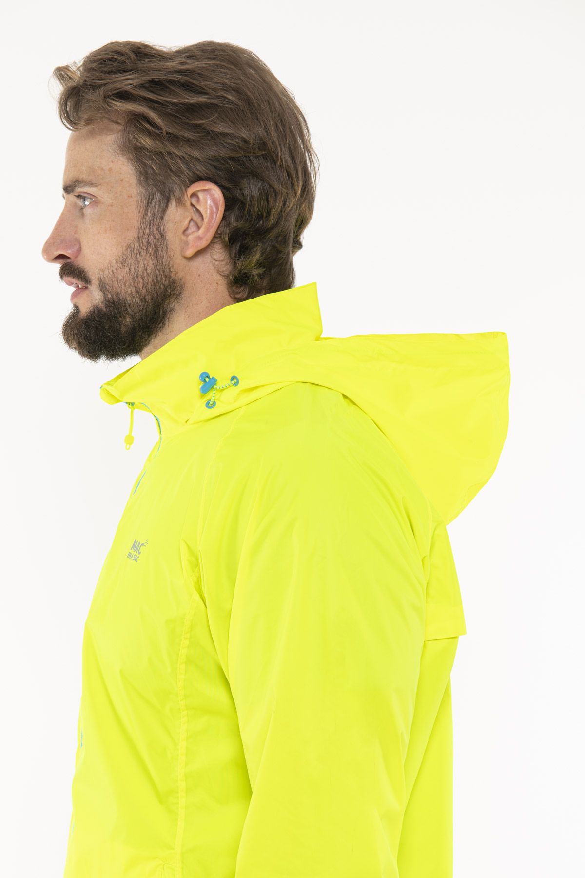 Mac in a Sac Neon Yellow Regenjacke