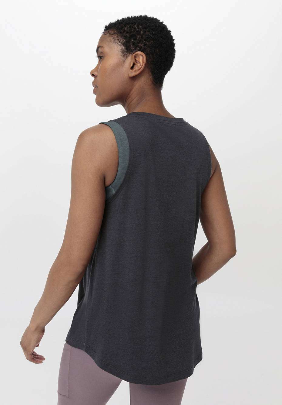 Tanktop ACTIVE FUNCTIONAL aus Bio-Merinowolle mit Seide