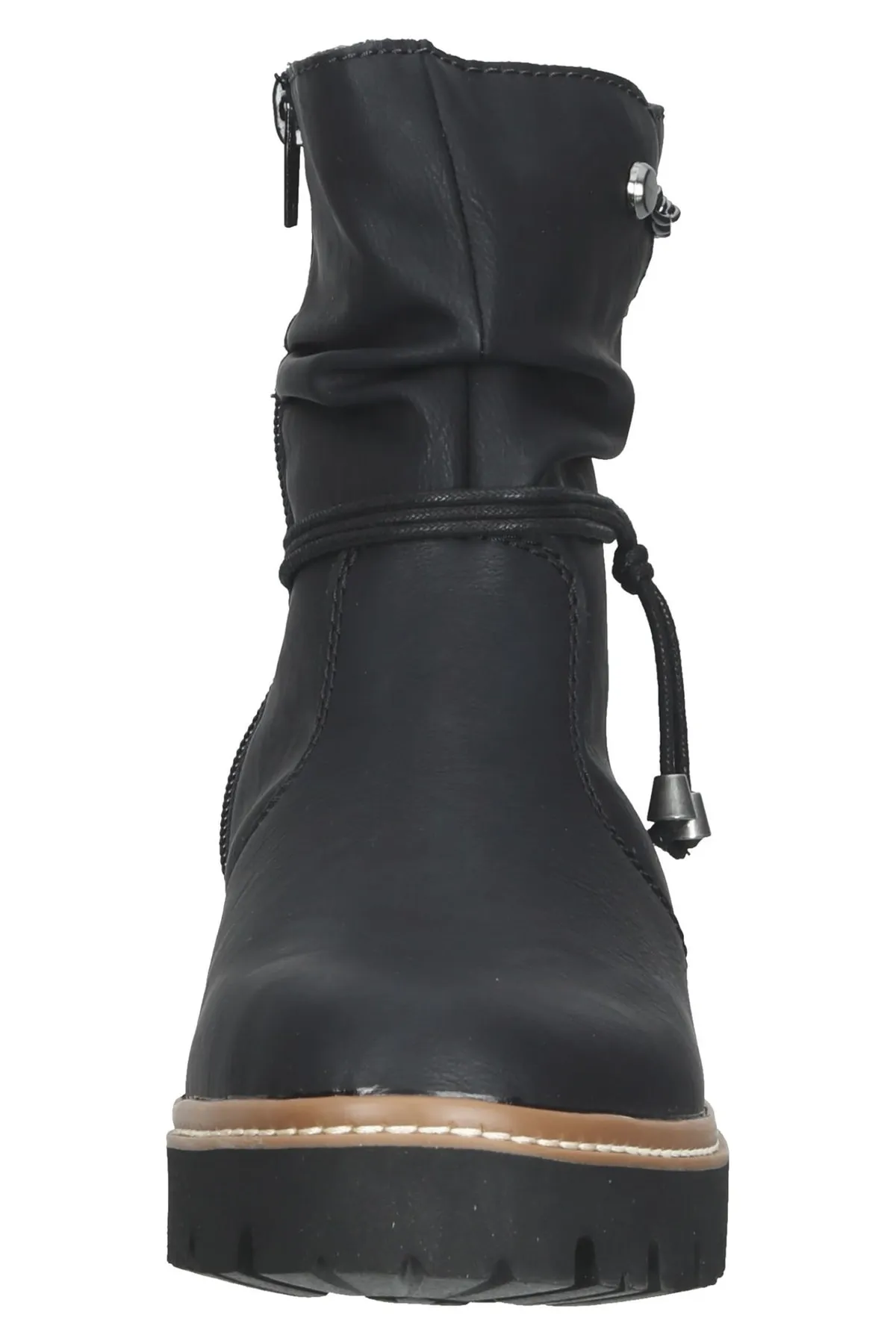 Rieker  Stiefelette - Schwarz - Blockabsatz