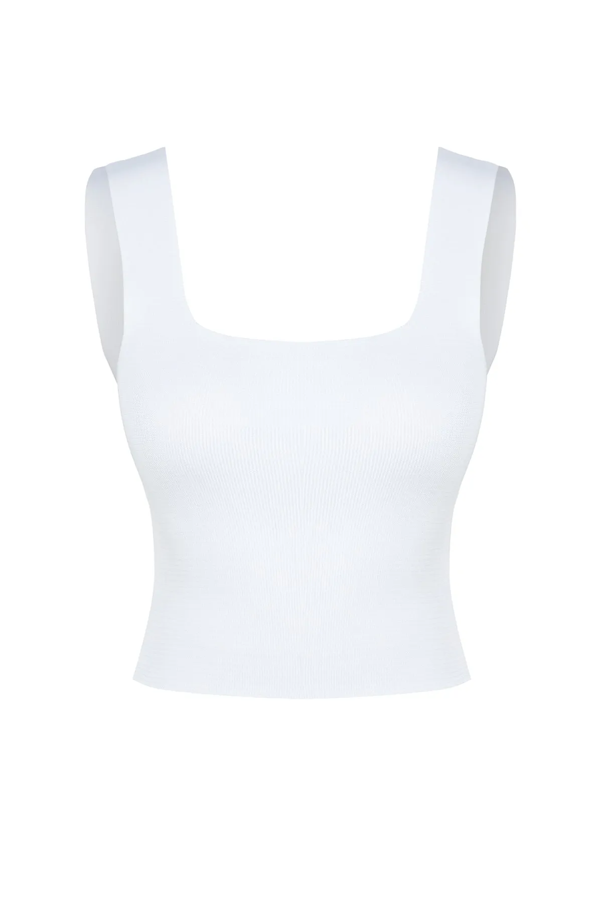 Trendyol Collection  Ecrufarbene Bluse mit dicken Trägern