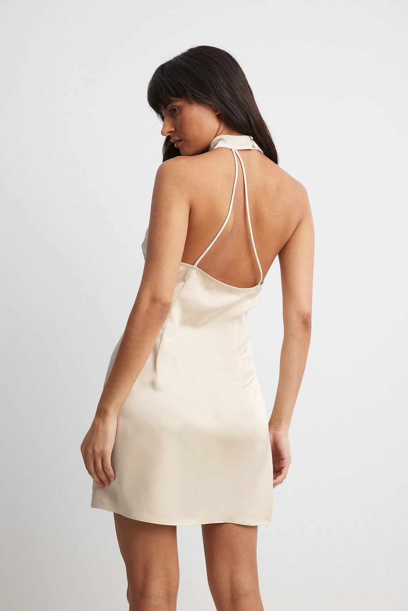 Neckholder-Minikleid