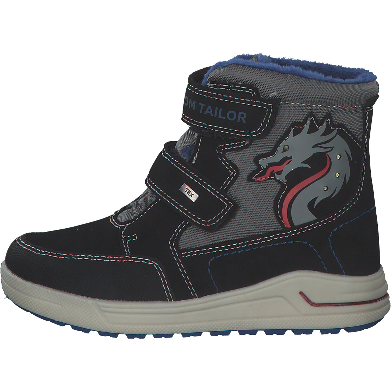 Tom Tailor 2173401, Stiefeletten (Kinder), Kinder, Schwarz