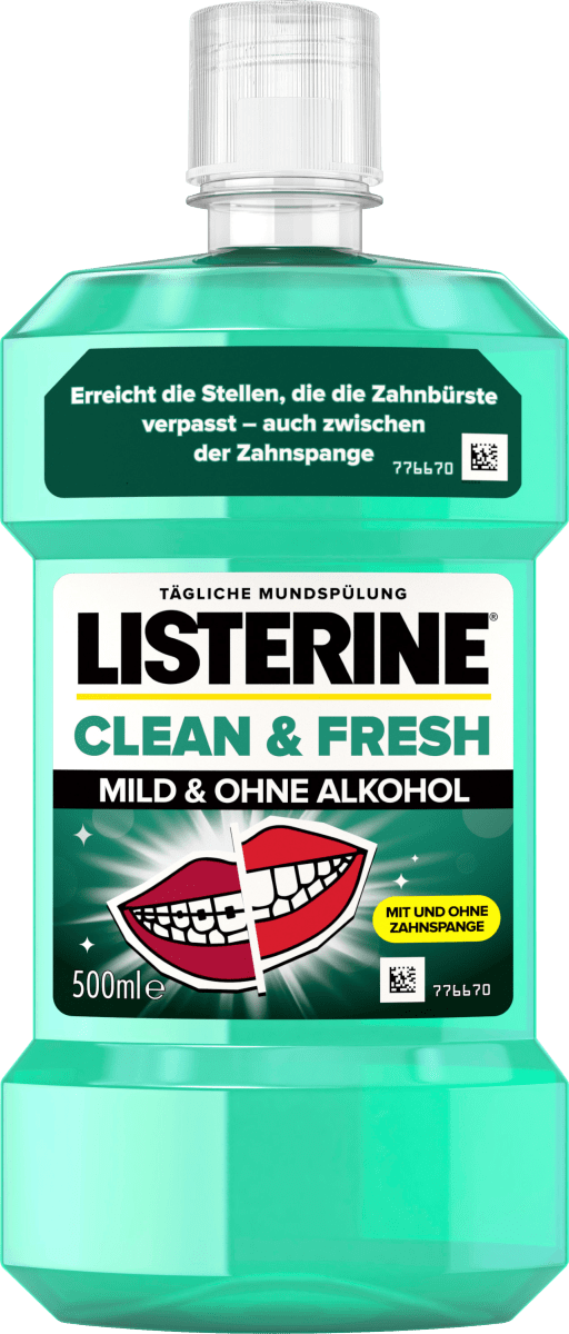 Mundspülung Clean & Fresh, 500 ml