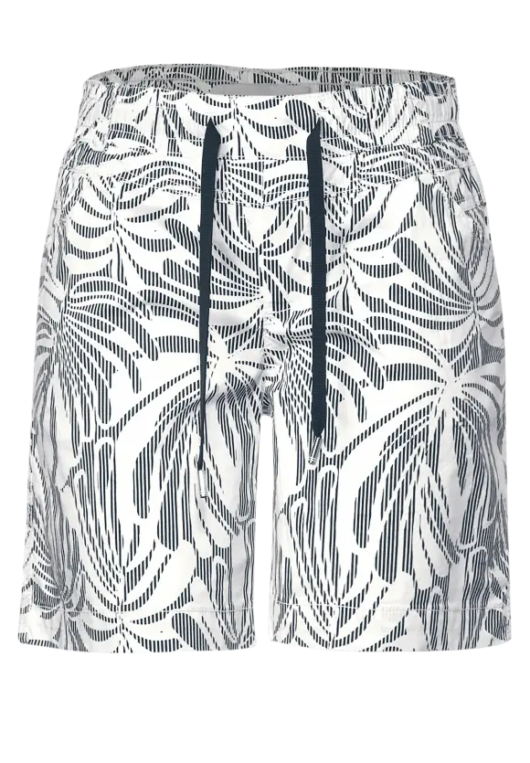 Street One Loose Fit Bermuda mit Print