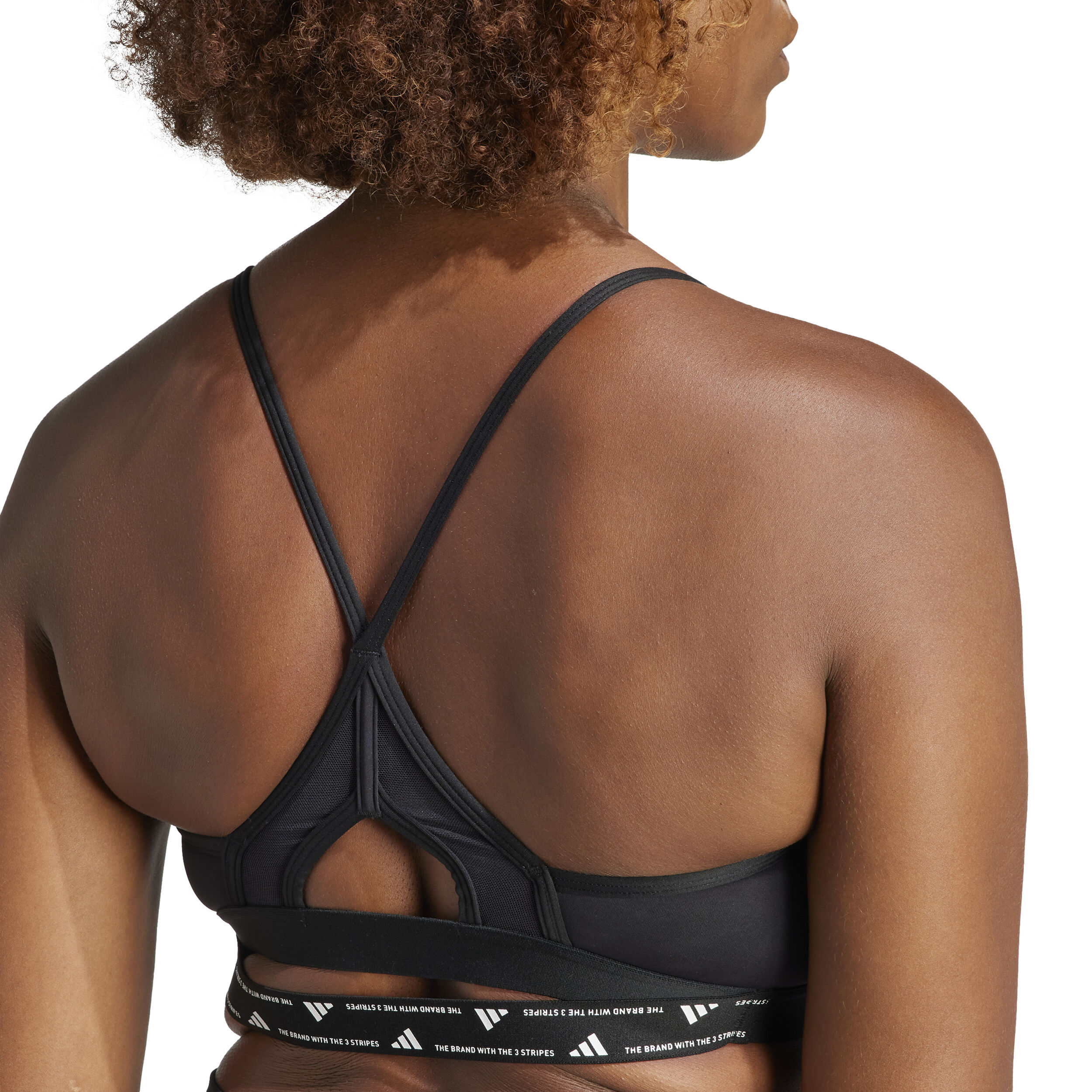 Aero Court Sport-BH Damen - Schwarz