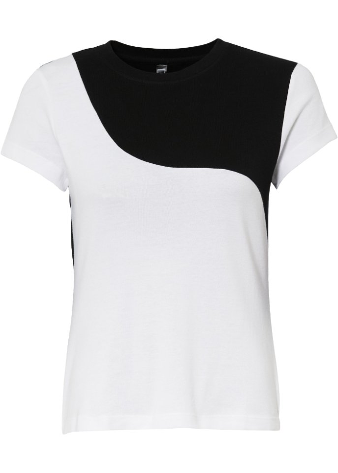 Shirt mit Colorblocking aus Bio-Baumwolle