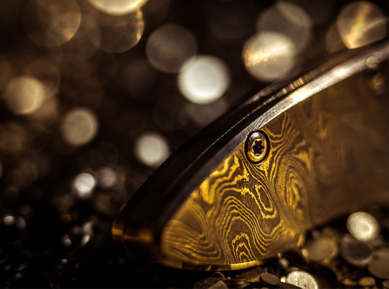 Merlin Damast Meisterwerk Gold
