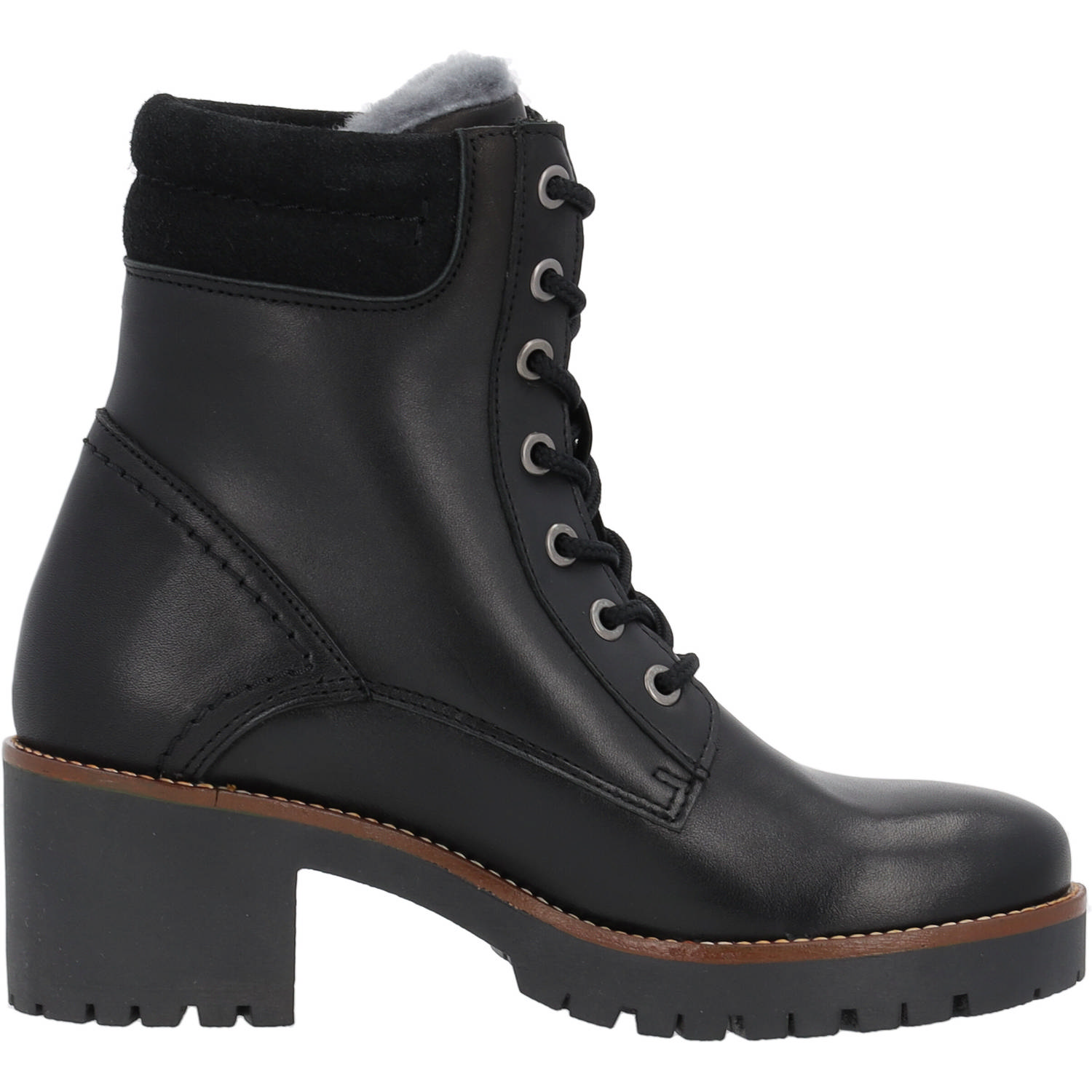 Palado Skarda, Schnürstiefel, Damen, Schwarz