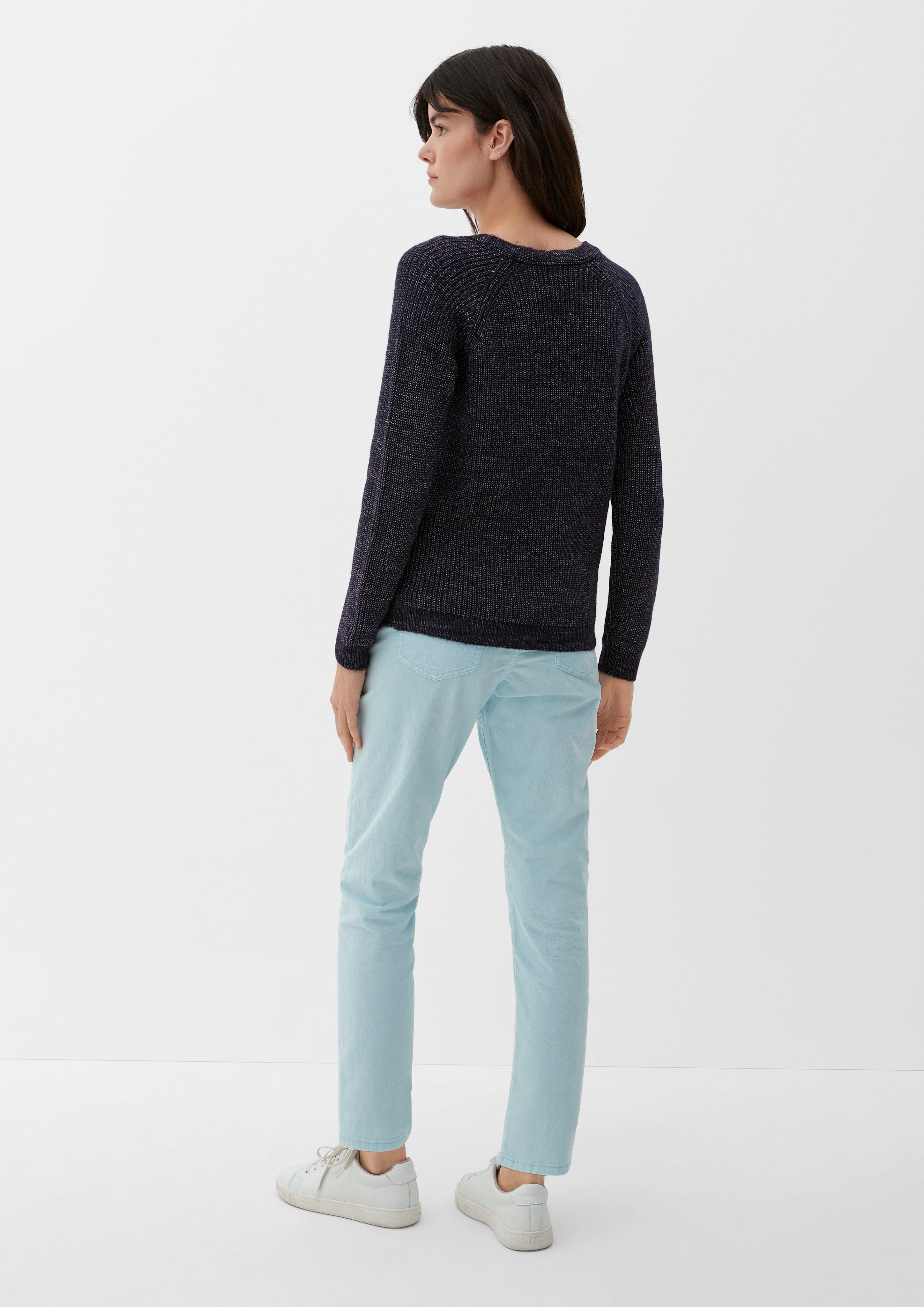 Strickpullover mit V-Ausschnitt  2124197-5959