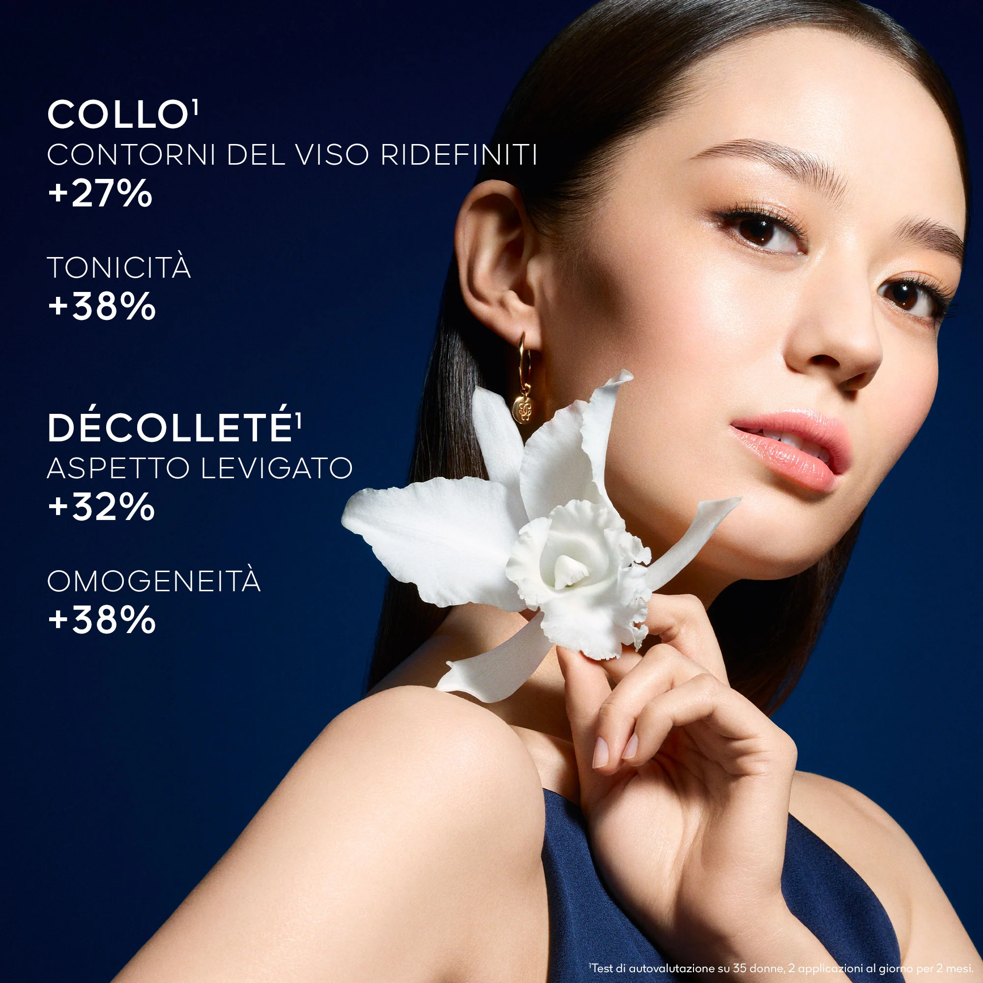 Orchidée Impériale Neck and Décolleté Cream - Anti-rust neck and décolleté treatment