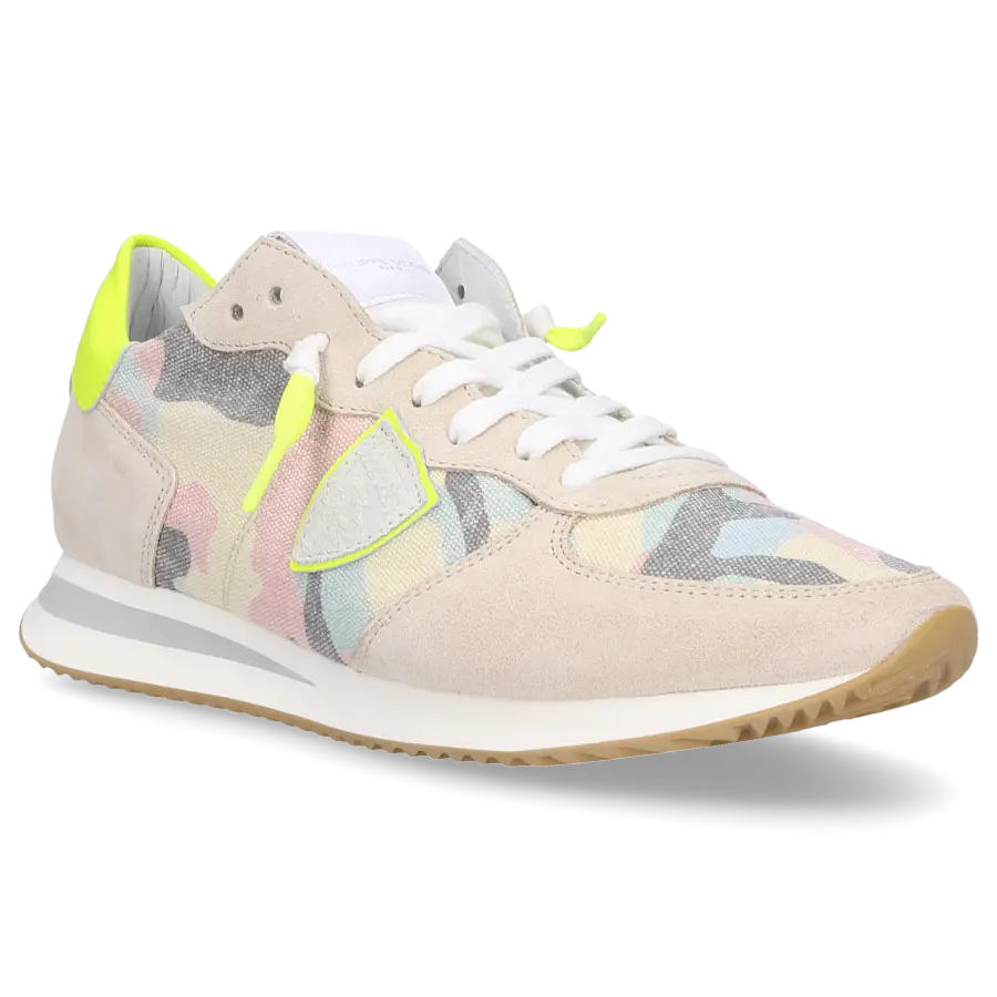 Philippe Model - Sneaker low TZLD Veloursleder - gelb