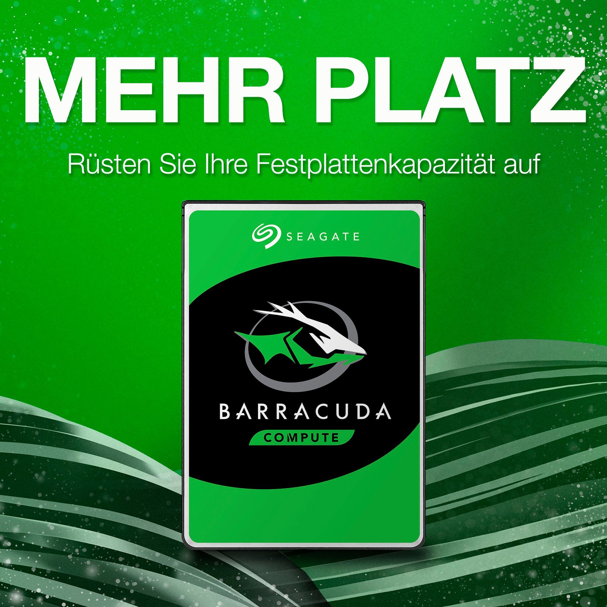 Seagate BarraCuda interne HDD-Festplatte (1 TB) 3,5