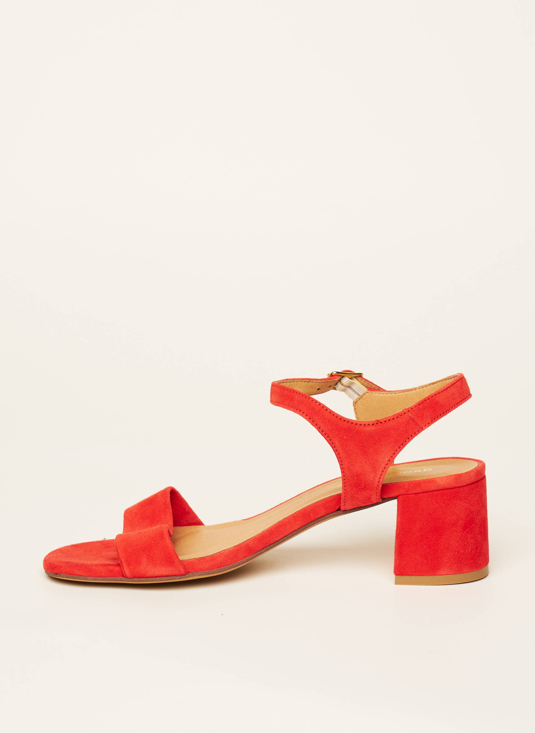 Georgia Rose Sandales Nu Pieds Femme couleur rouge