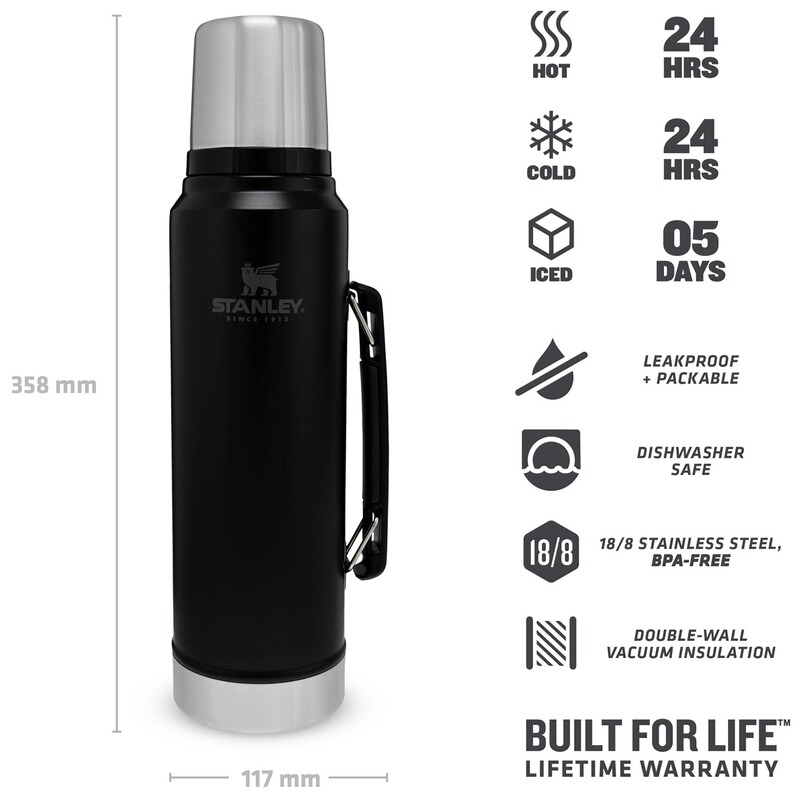 Stanley Vakuum Isolierflasche Classic Legendary 1 l