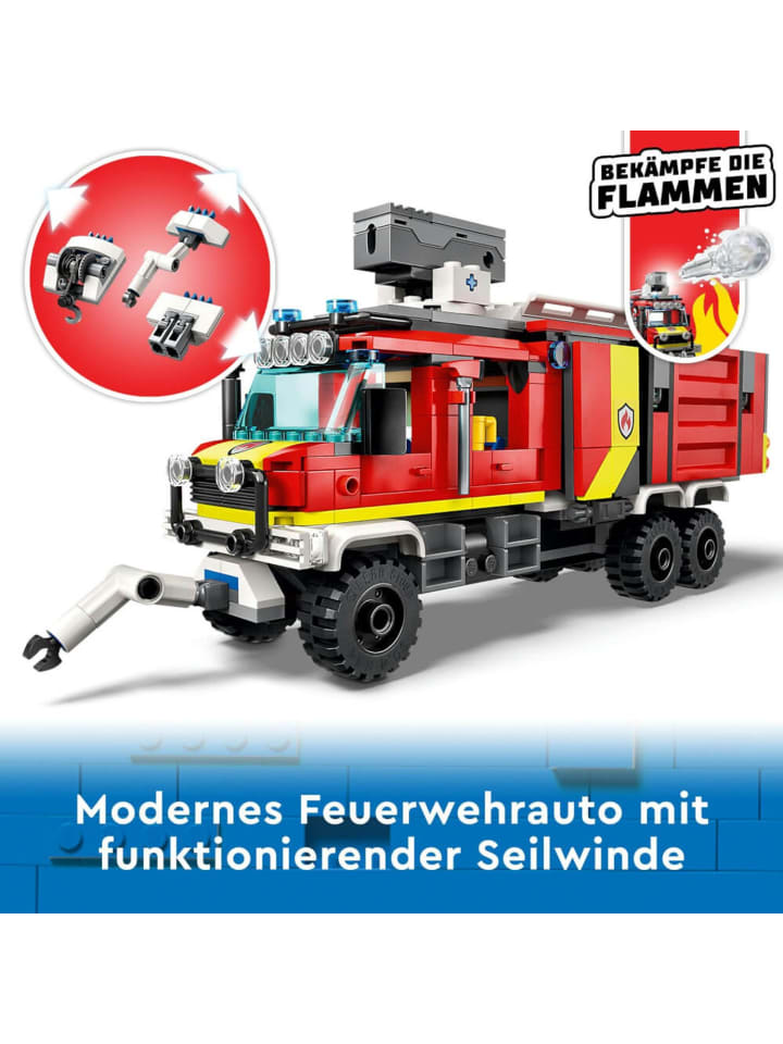 LEGO City Einsatzleitwagen der Feuerwehr in Mehrfarbig ab 7 Jahre günstig kaufen onesize