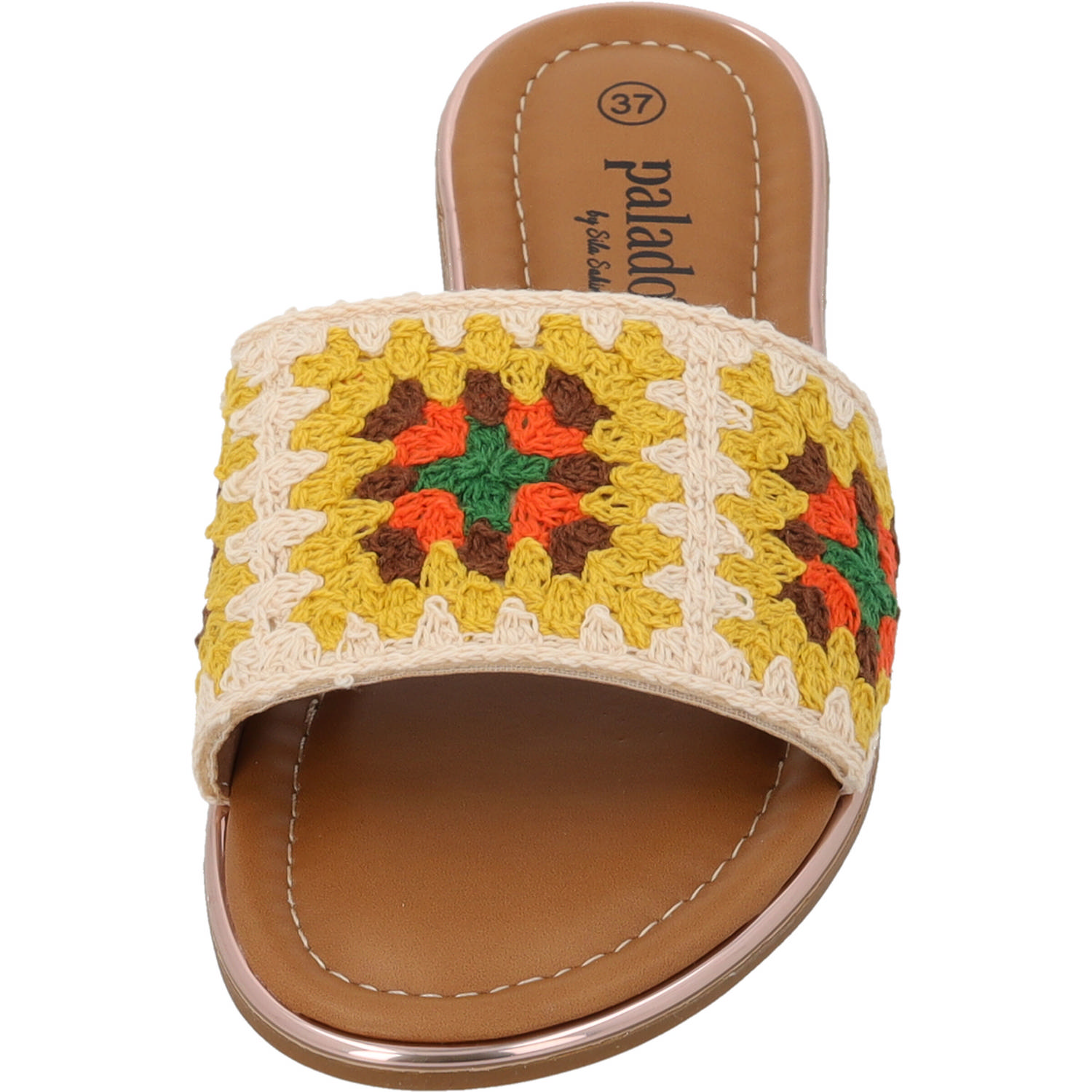 Palado Xami by Sila Sahin, Pantoletten, Damen, Gelb