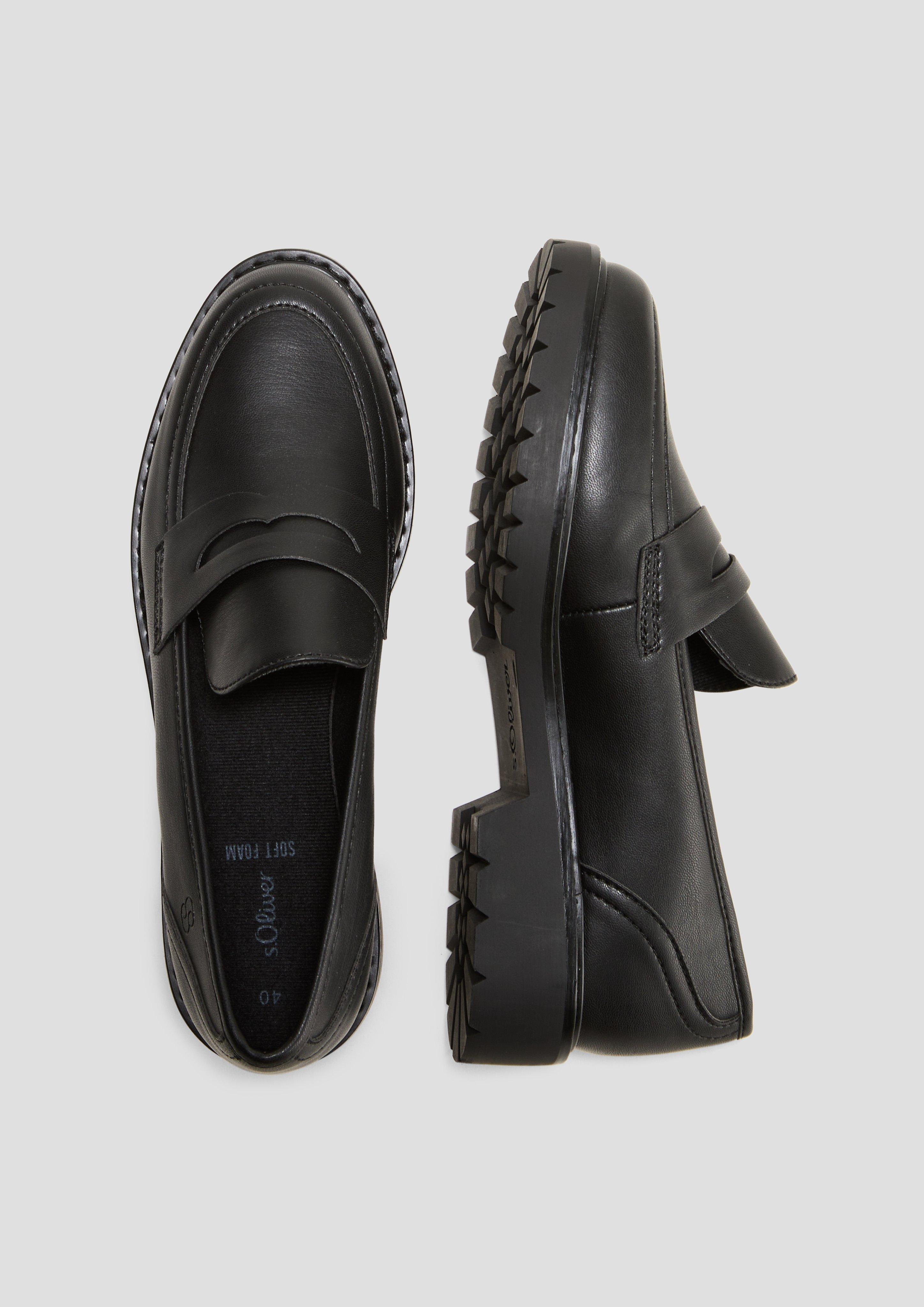 Loafer in Leder-Optik  6008259-022