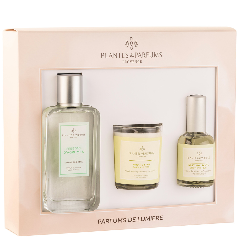 Plantes et Parfums Frissons d'Agrumes Coffret