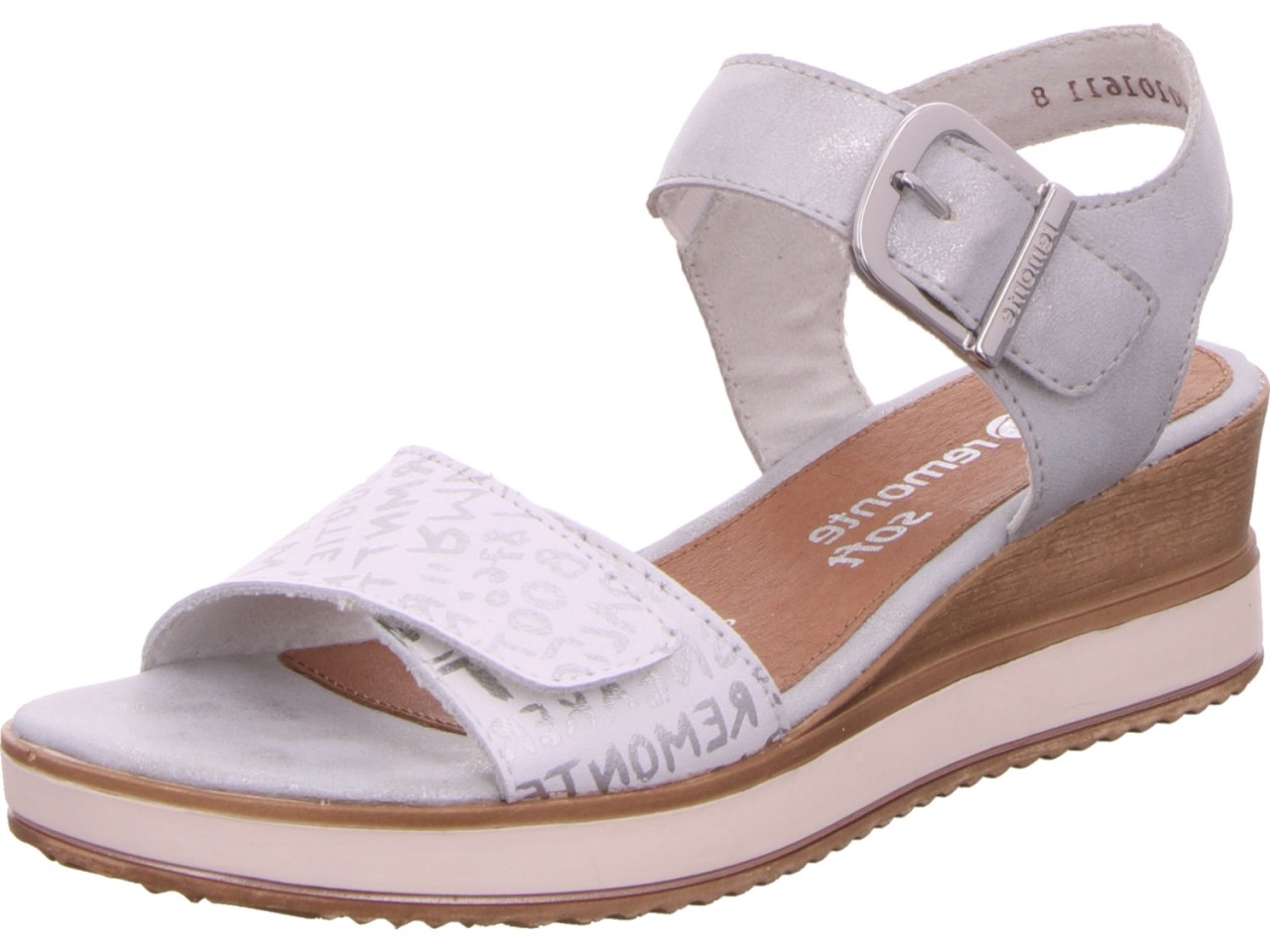 REMONTE Klassische Sandalen grau