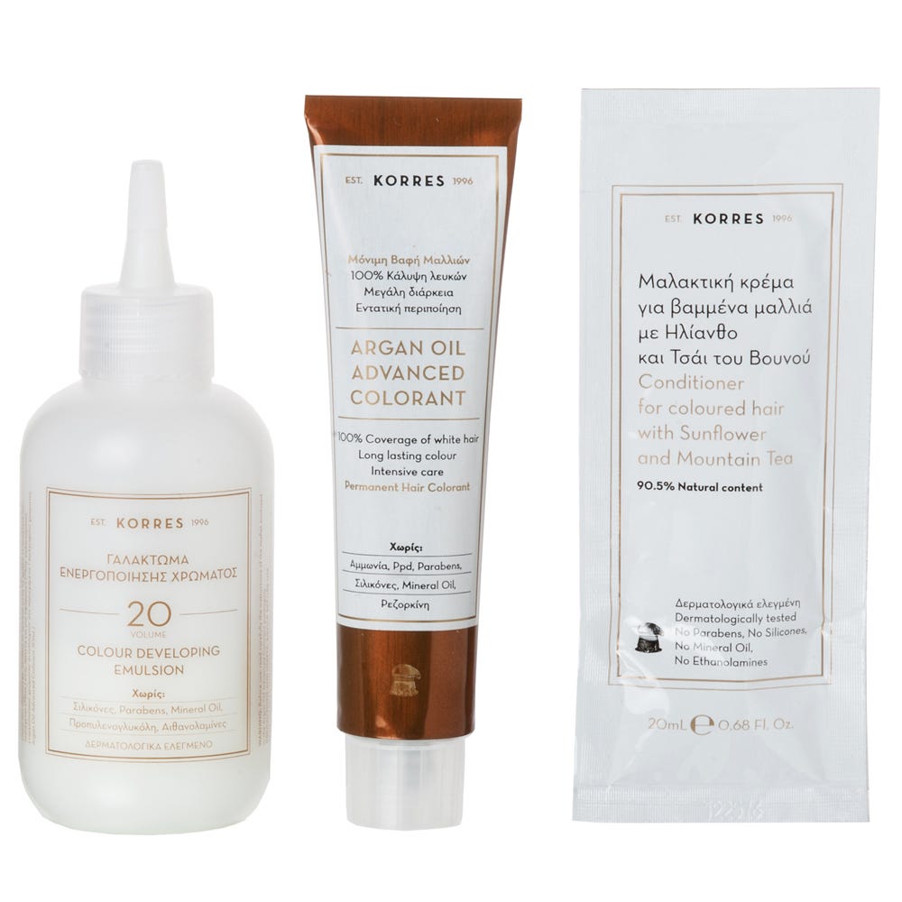 Korres Argan Oil Hair Colorant 10.0 Platinblond