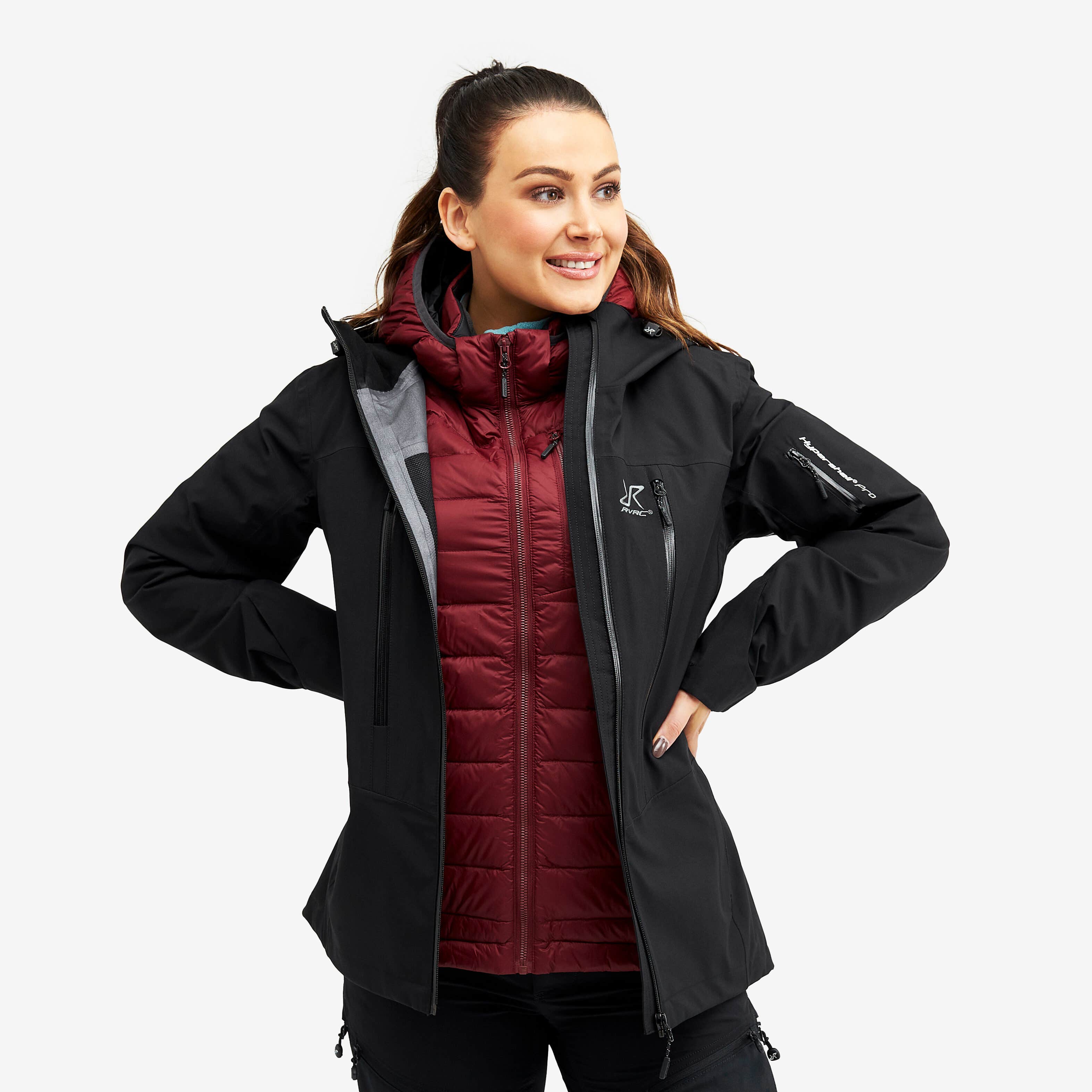 Helium Down Jacket Femme Bison Red