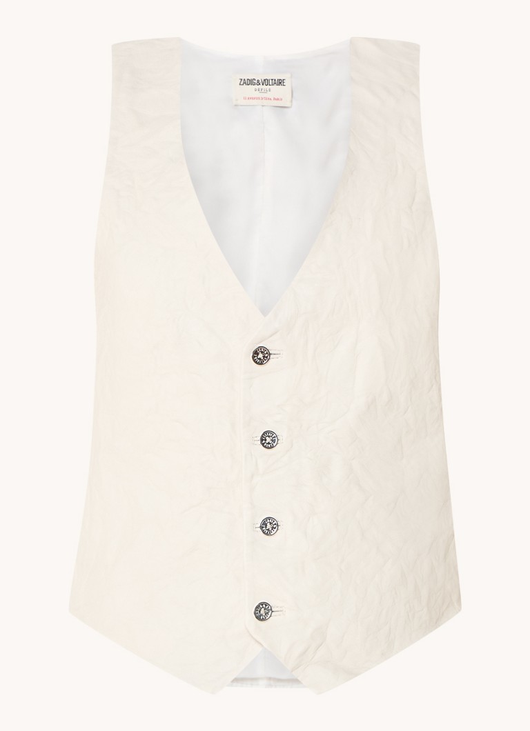 Vesta din piele de miel Emilie Zadig&Voltaire