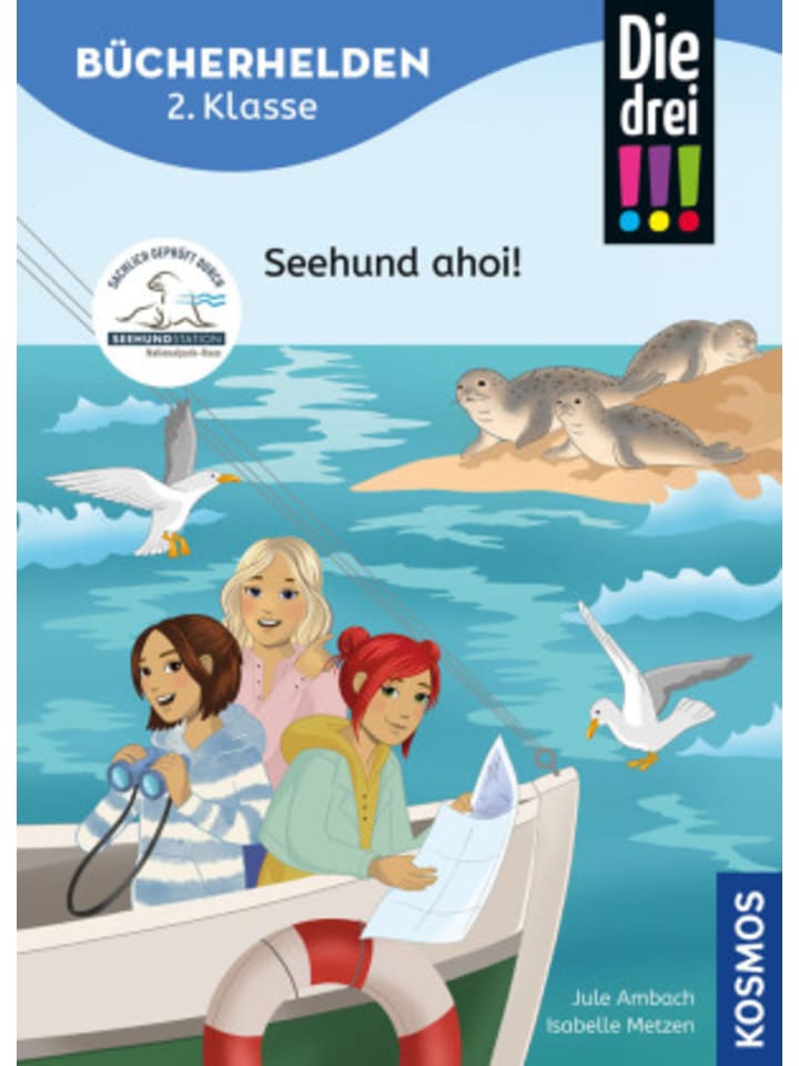 Kosmos Buch - Die drei !!!, Bücherhelden 2. Klasse, Seehund ahoi! günstig kaufen onesize