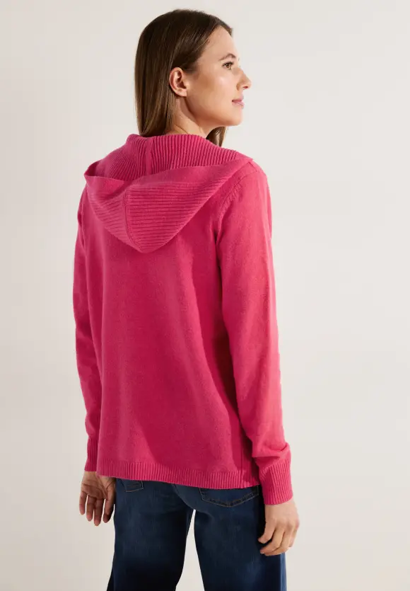CECIL Strickjacke mit Kapuze