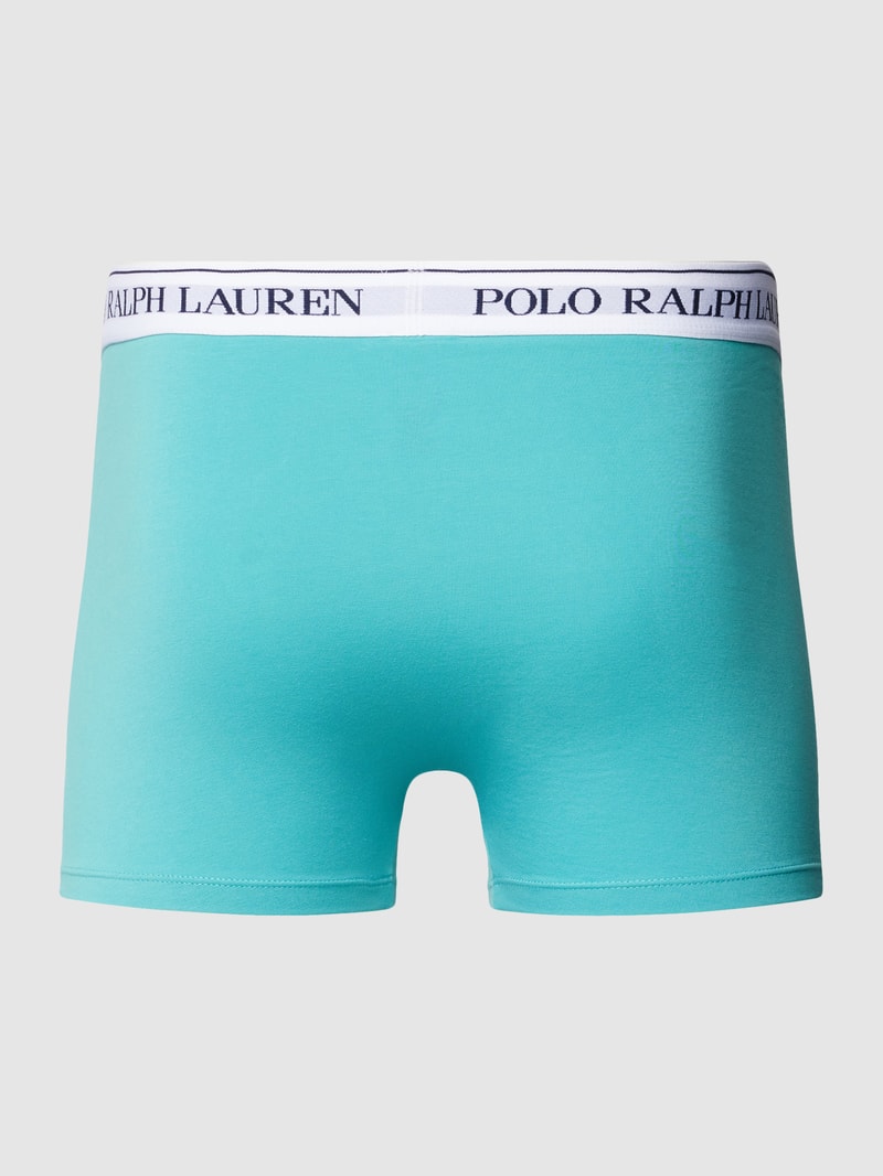 Trunks mit elastischem Logo-Bund im 3er-Pack in pink