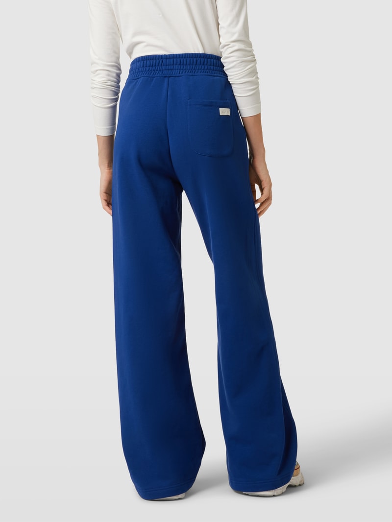 Sweatpants mit elastischem Bund in royalblau