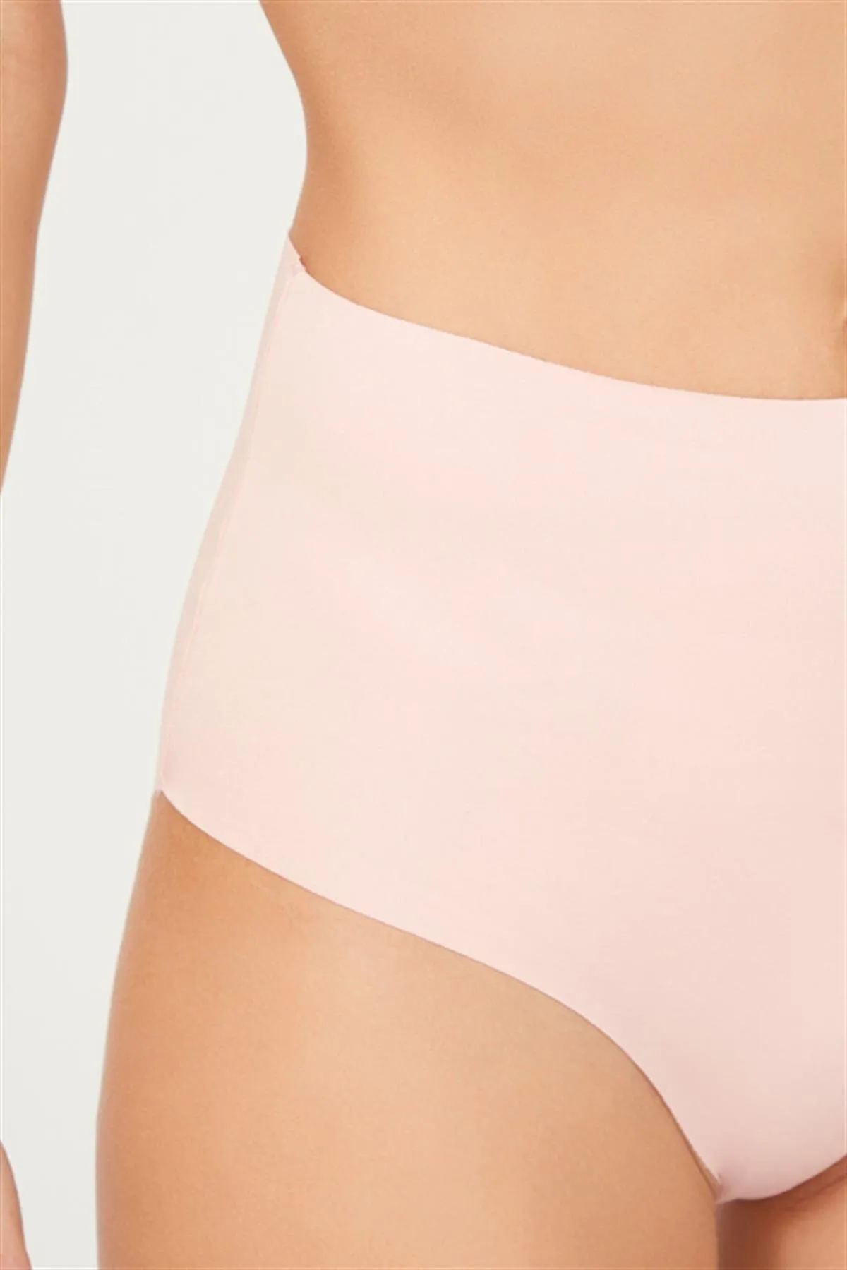 Cottonhill  Lasergeschnittene Basic-Bikini-Höschen mit hoher Taille, 3er-Pack – 7