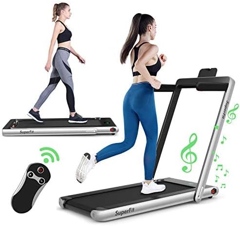 Costway 2 in 1 Laufband klappbar 2,25HP