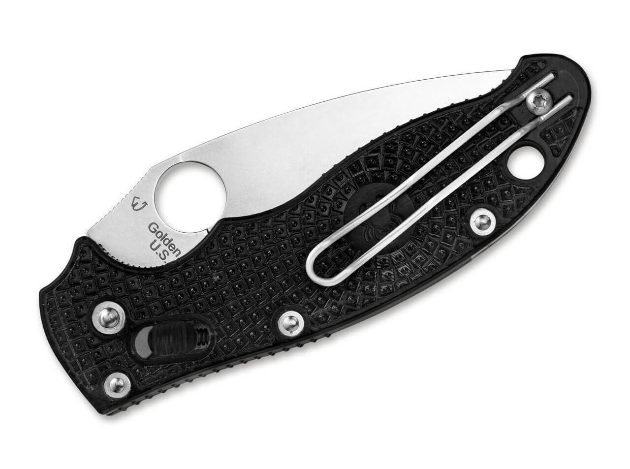 Manix 2 Black FRCP Plain Edge