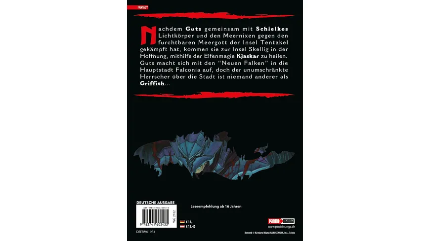 Berserk Max 19 - Das actiongeladene und genredefinierende Dark-Fantasy-Epos von Kentaro Miura