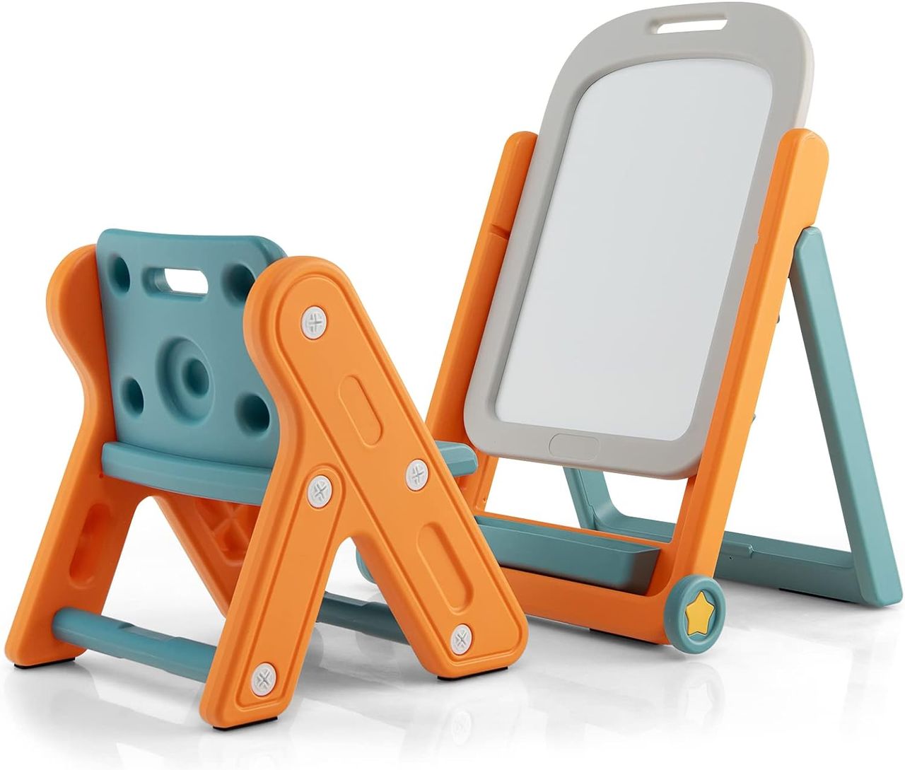 Costway 2 in 1 Kinder Staffelei