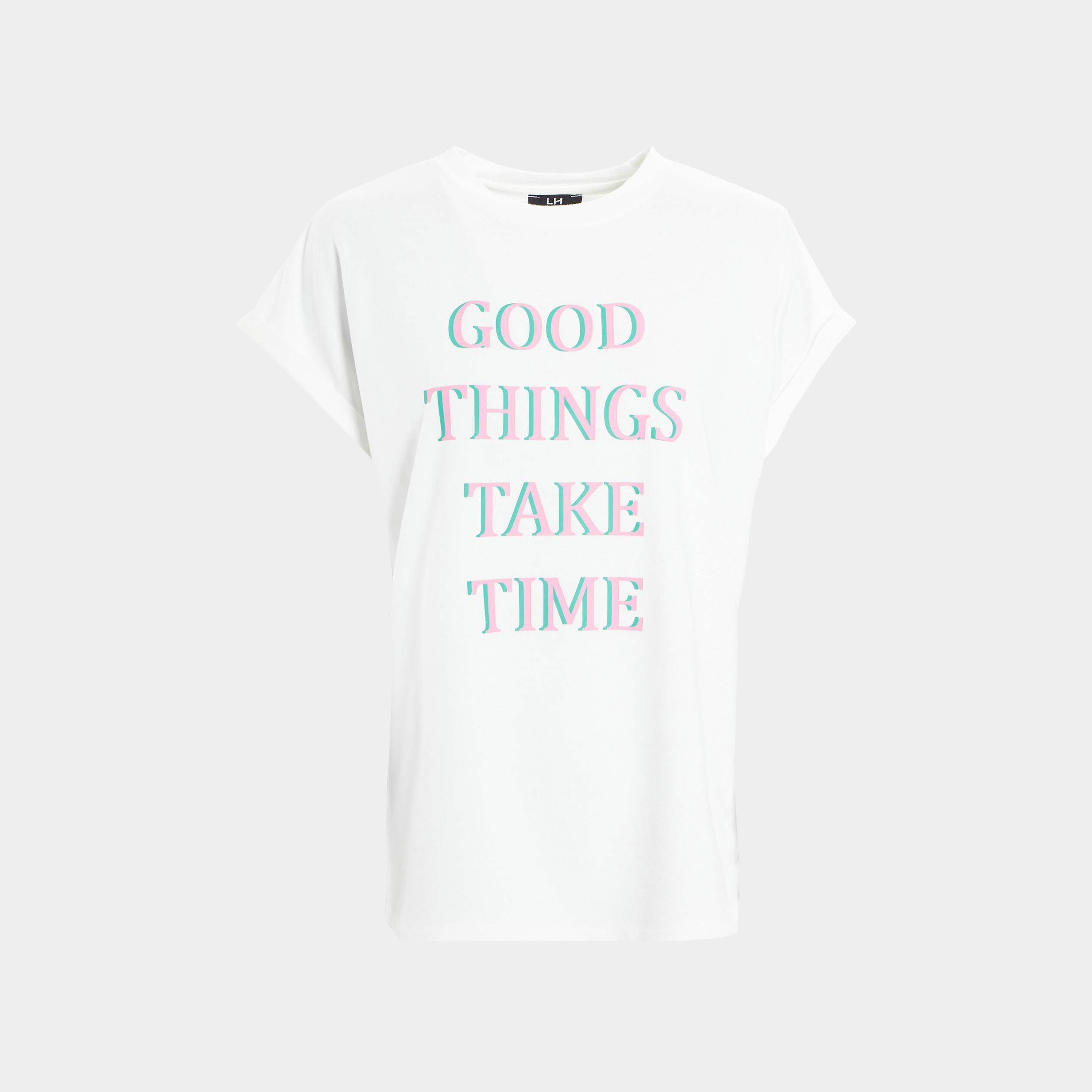 T-shirt manches courtes ivoire femme | La Halle
