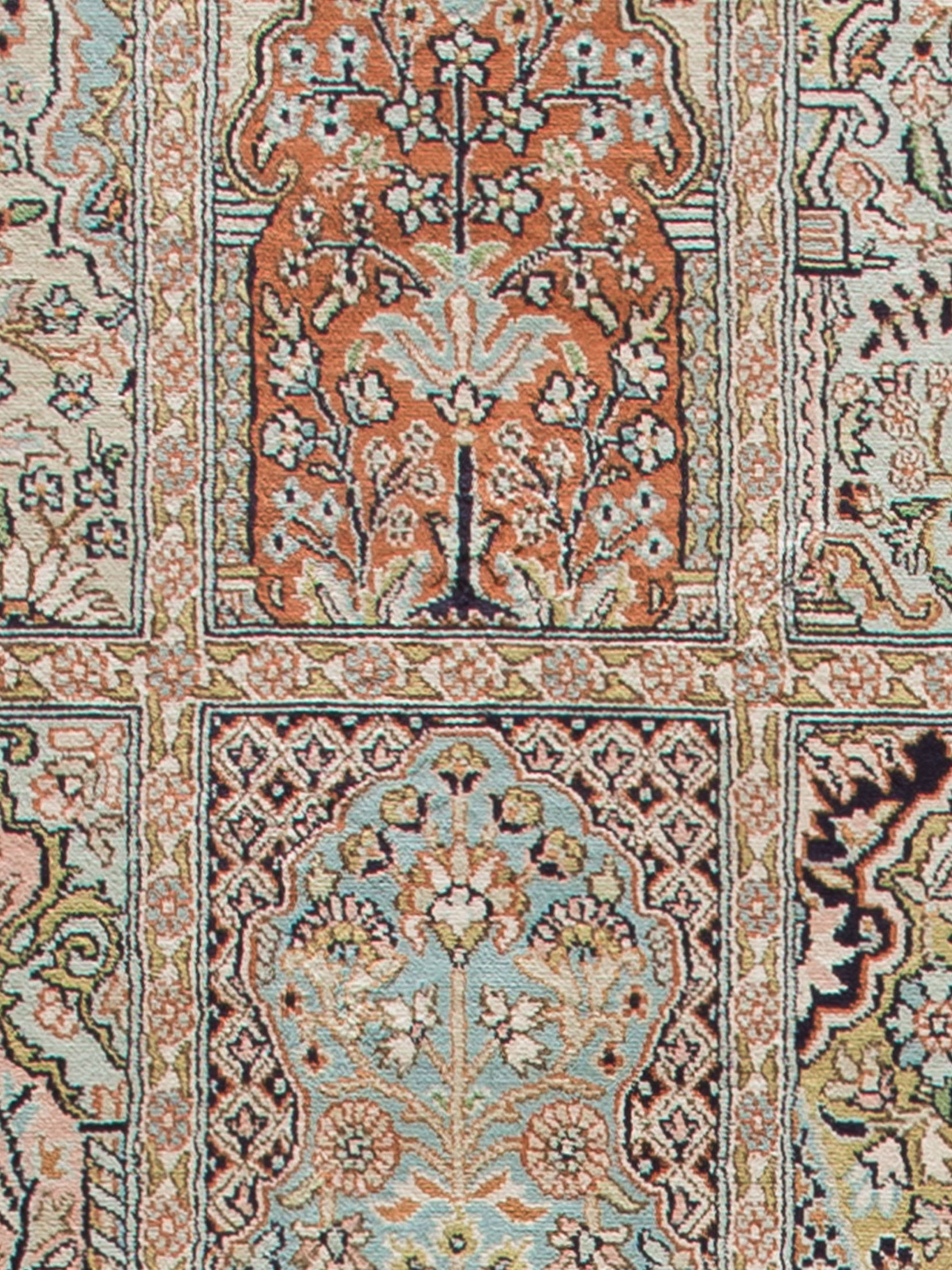 Kaschmir Seide 18/18 ca. 249 x 339 cm, Unikat / Einzelstück