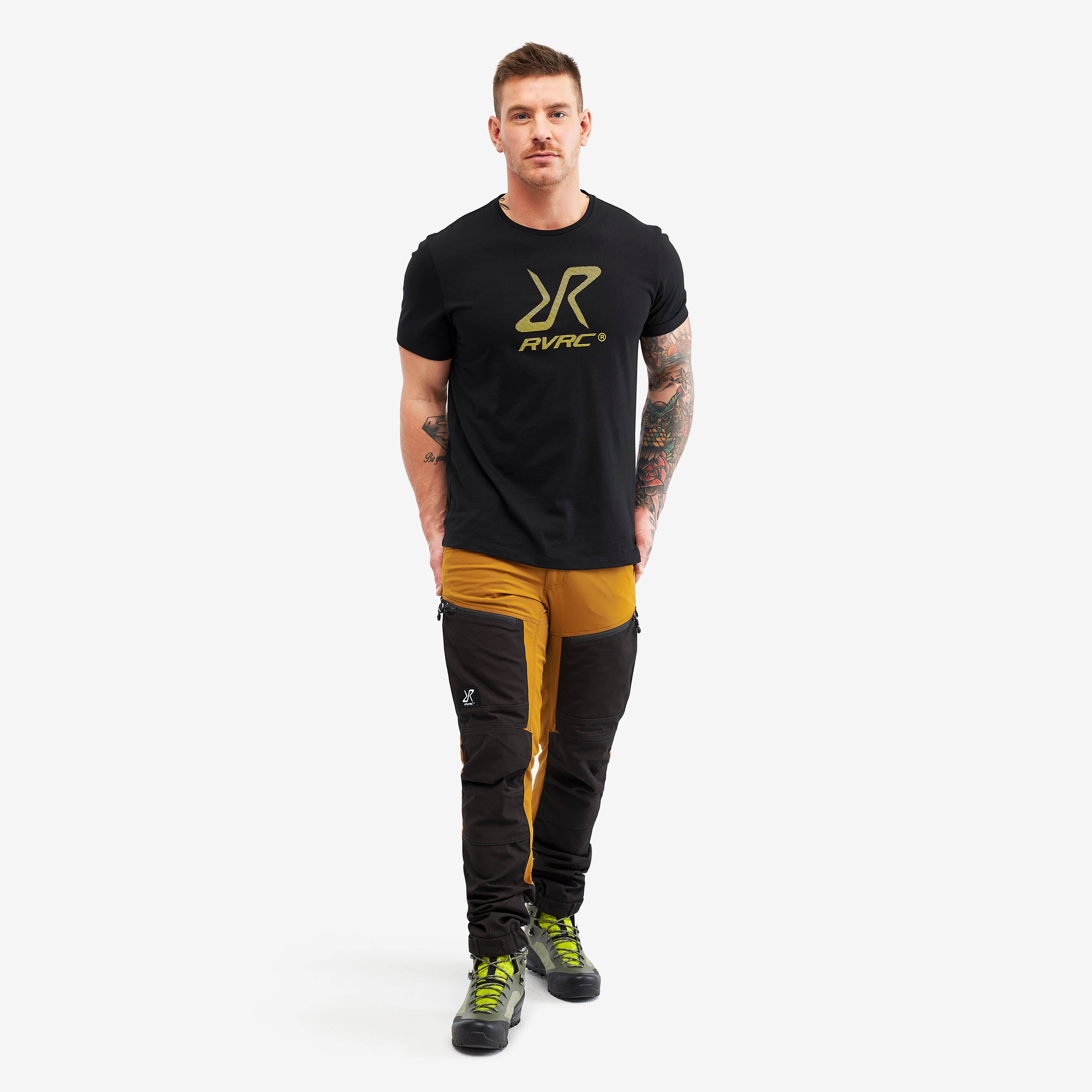 Nerd Tee Homme Black/Yellow