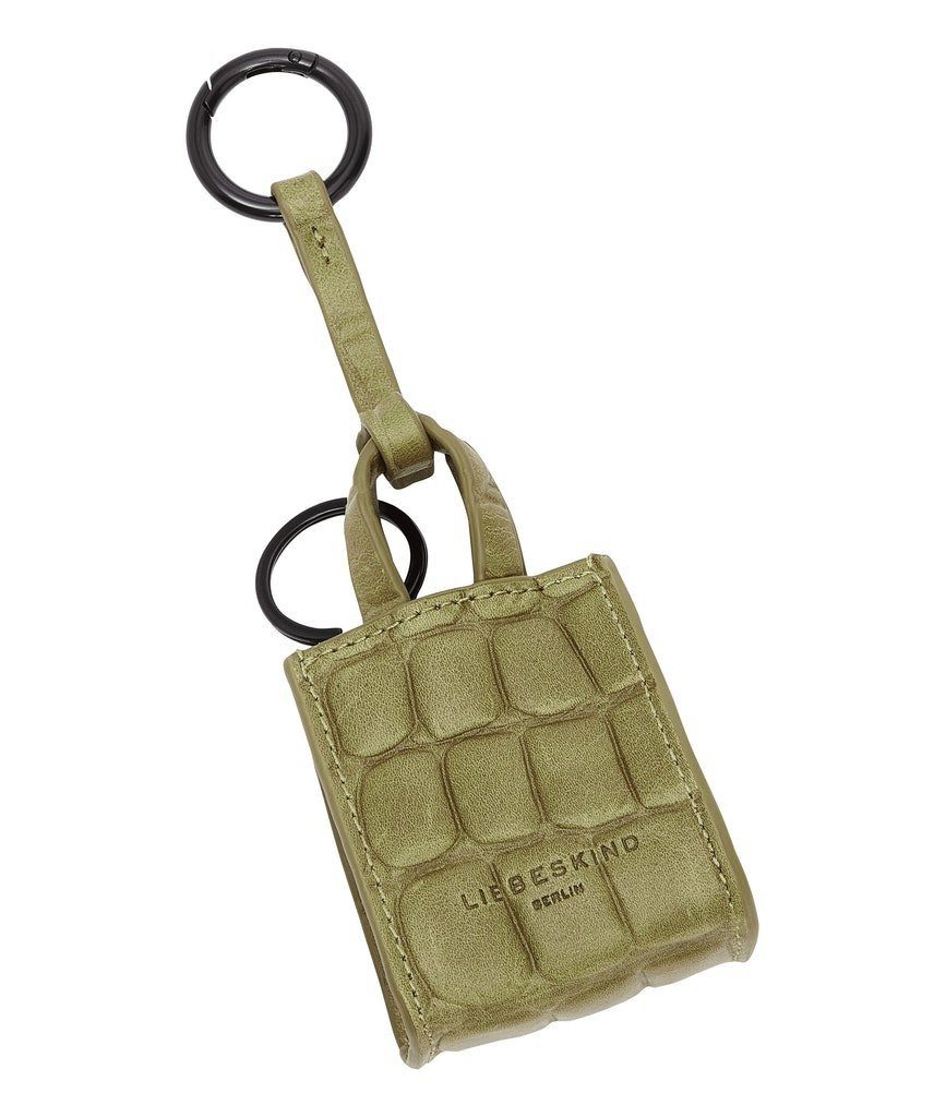 Liebeskind Berlin Schlüsselanhänger Schlüsselanhänger 'Paper Bag Kroko Keyring'