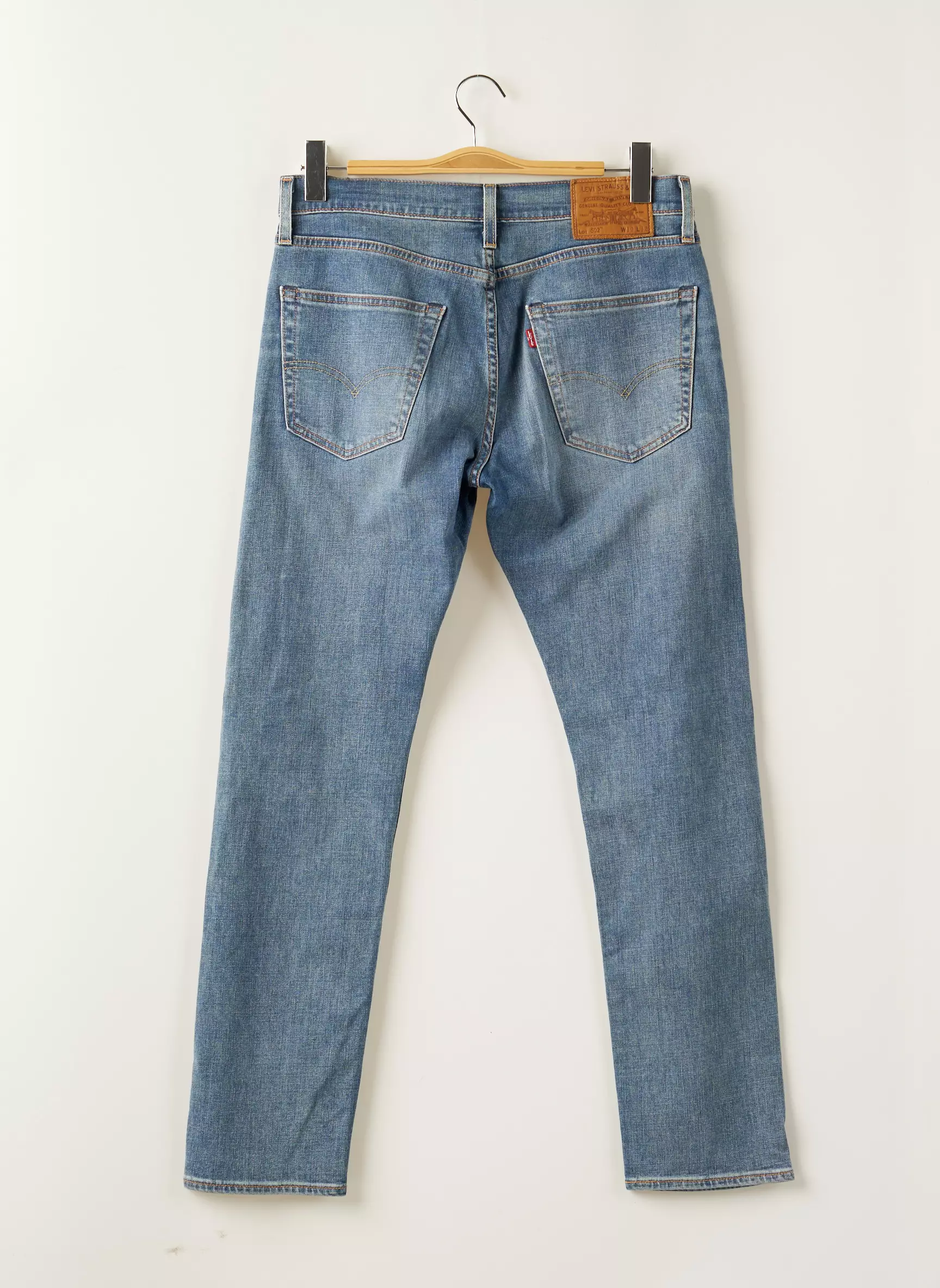 Levis Jeans Coupe Droite Homme couleur bleu