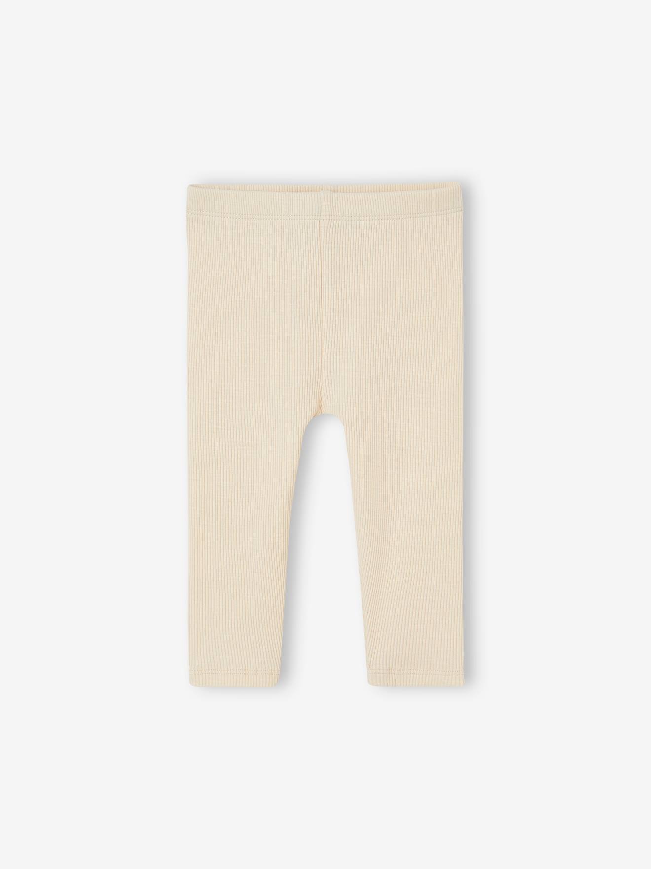 Vertbaudet Baby Set MON TRÉSOR: Kleid & Leggings, personalisierbar Oeko-Tex - aqua