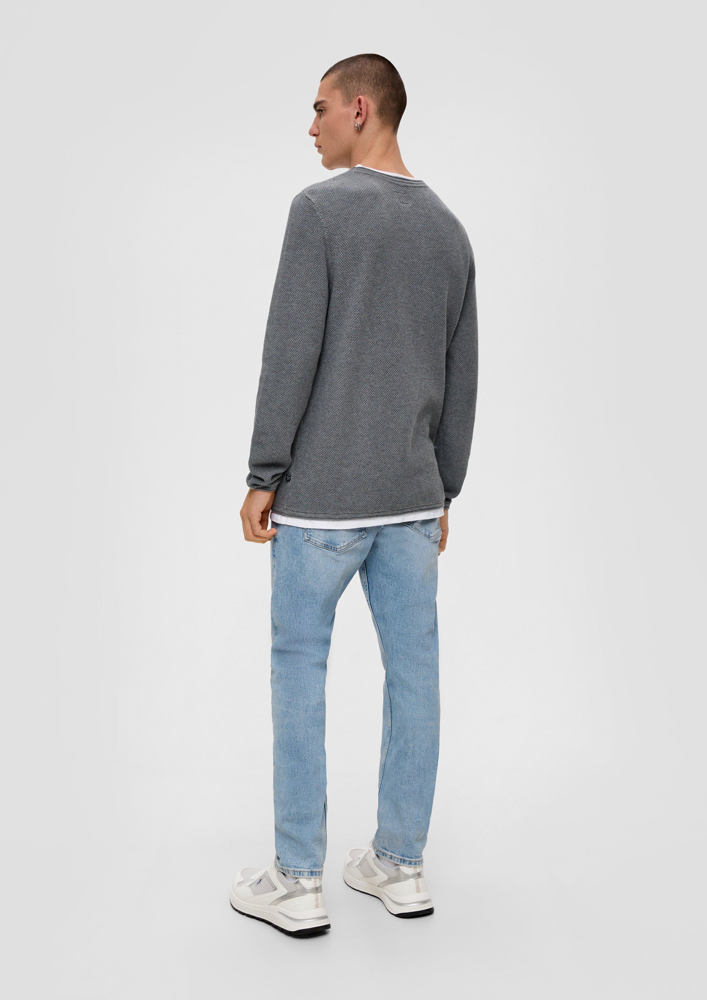 Strickpullover aus reiner Baumwolle  2151768-9730